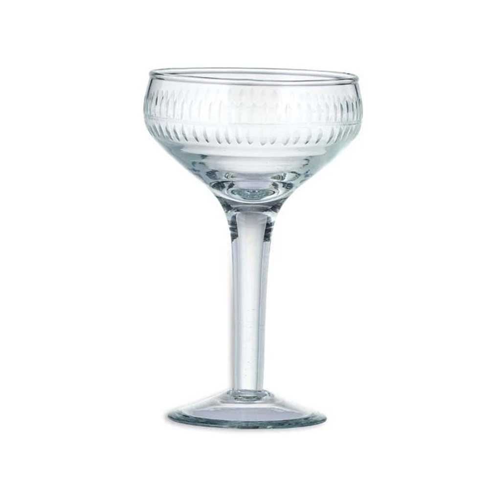 Nkuku Mila Champagne Glass Clear
